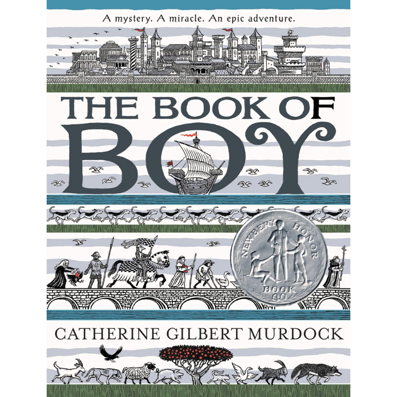 纽伯瑞:男孩之书(2019年纽伯瑞银奖) The Book of Boy 经典儿童文学 插图童书 9~12岁 精装 英文原版 青少年小说 又日新