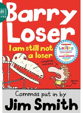 倒霉蛋巴里:仍然是个失败者The Barry Loser I am still not a Loser英文原版 儿童插画故事书 幽默笑话 进口读物 又日新