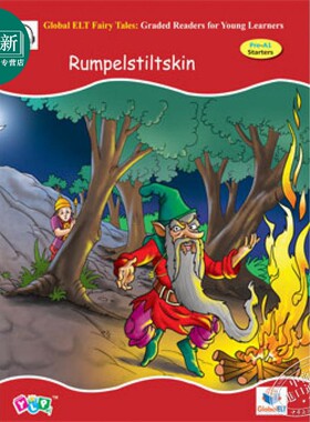Global ELT Fairy Tales Rumpelstiltskin Pre-A1 Starters 童话故事 侏儒怪 准A1级读物 7-12岁