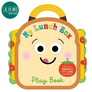 亲子早教认知 午餐盒 Books 预售 Box 纸板书 英语绘本图画书 英文原版 Board Book Play 又日新 进口童书 Lunch 异形书