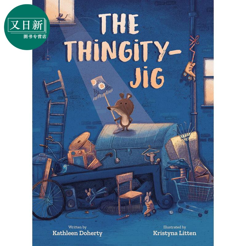 熊熊的人类世界奇旅 Kristyna Litten The Thingity-Jig 英文原版 儿童绘本 动物故事书 亲子绘本 进口童书4-8岁 又日新