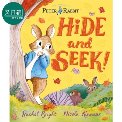 Nicola Kinnear Peter Rabbit Hide and Seek 彼得兔找找找 儿童绘本 故事图画书 英文原版 进口图书 又日新