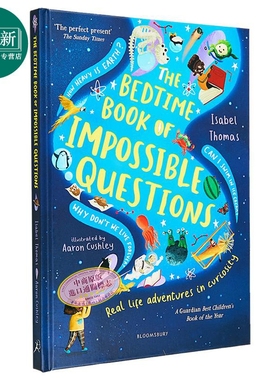 The Bedtime Book of Impossible Questions 无解的睡前书 英文原版 进口图书 儿童科普 知识百科图书 科普读物 又日新