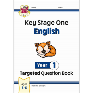 New KS1 English Year 1 Targeted Question Book KS1英语一年级目标题集练习册 英文原版进口 小学教辅参考书 又日新