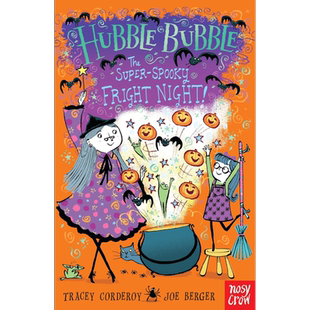 我的魔法奶奶6章节书 Hubble Bubble The Super Spooky Fright Night英文原版 图画章节故事 小初文学 进口读物 又日新