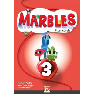 黑布林少儿英语课程 3级别 闪卡 Marbles 3 - Flashcards 英文原版 进口图书 教辅参考书 ELT英语教材教学工具书 又日新