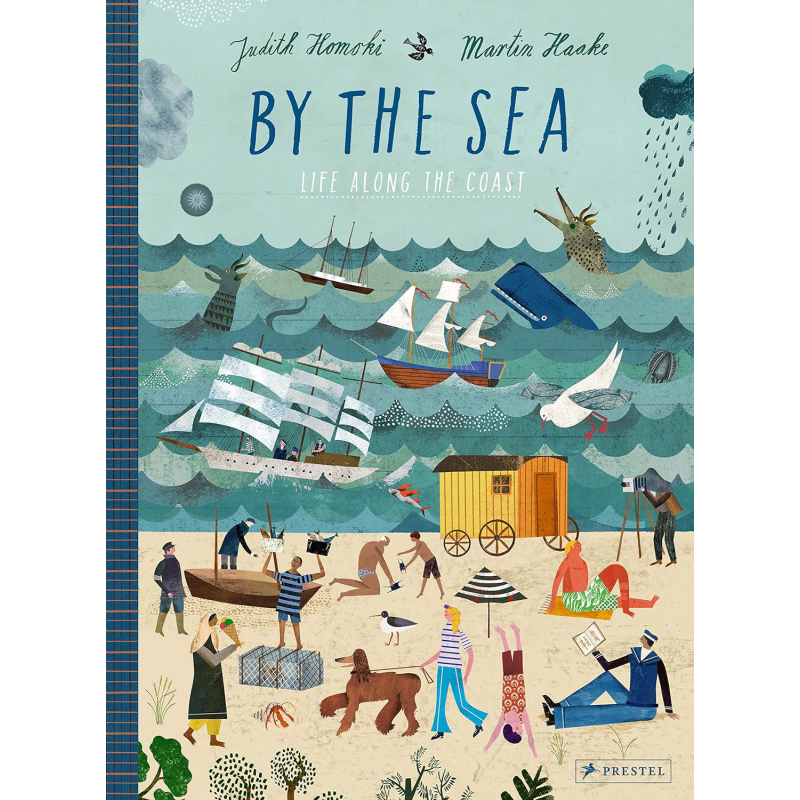 Martin Haake By the Sea Life Along the Coast 海边 沿海生活 英文原版进口图书 儿童绘本 海岸历史文化知识 又日新