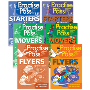 Delta 剑桥YLE考试剑少三级备考系列 Exam Preparation 教师用书学生用书可选 Starter Movers Flyers yle英文原版教材教辅