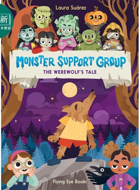 怪物支持小组1 Monster Support Group Werewolfs 英文原版 儿童绘本故事图画书 进口儿童读物7-9岁 超自然故事 又日新
