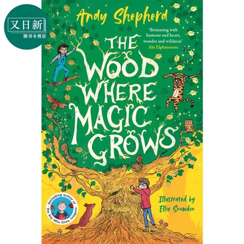 魔法森林英文原版儿童书