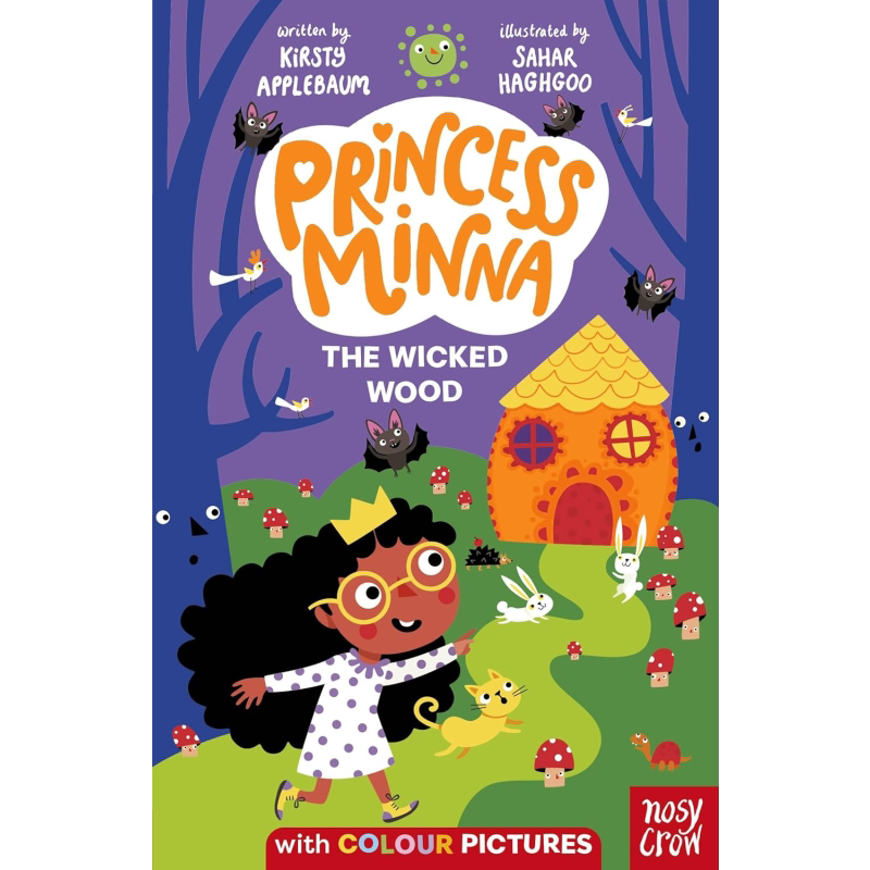 米娜公主 森林中的姜饼墙 Princess Minna The Wicked Wood 英文原版 儿童故事绘本 图画章节书 进口 全彩插图 又日新
