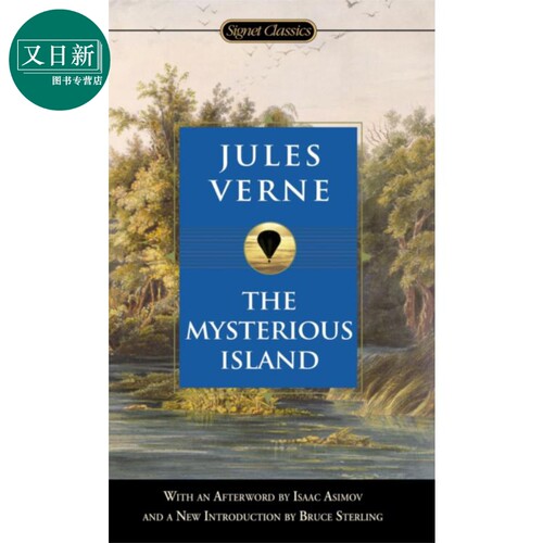 神秘岛 英文原版文学 英文版 英文原版书 Signet Classics: The Mysterious Island Jules Verne Signet 又日新