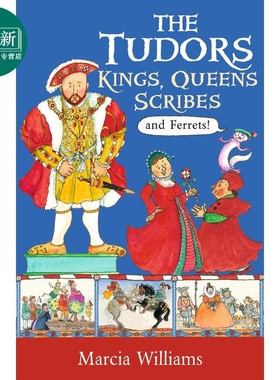 都铎王朝 国王 王后 Tudors Kings Queens Scribes & Ferrets 英文原版 儿童历史读物 历史故事 章节书 进口图书 又日新