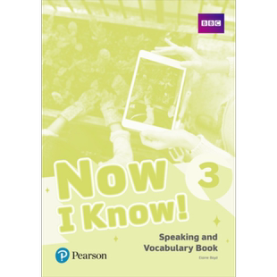 NOW I KNOW LV 3 SPEAKING AND VOCABULARY BOOK 英文原版 培生小学教材Now I Know L3口语和词汇练习册