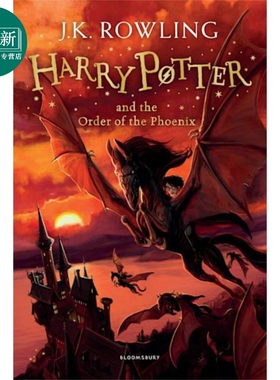 哈利波特与凤凰社 新版 Harry Potter and the Order of the Phoenix 5/7 New Edition 英文原版 JK Rowling 又日新
