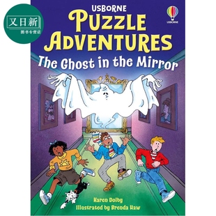 Puzzle 又日新 奇幻冒险 the 镜子里 精灵 Mirror The Adventures 儿童推理探险故事 解谜冒险书 Ghost 英文原版