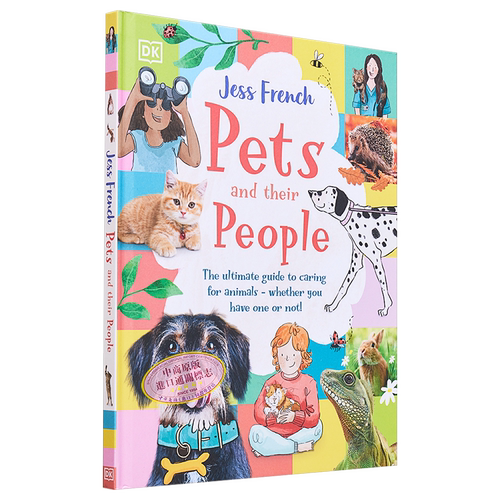 DK动物和他们的主人 Pets and Their People 英文原版 儿童科普绘本 知识百科图书 精装进口 宠物主题读物 7-9岁 又日新