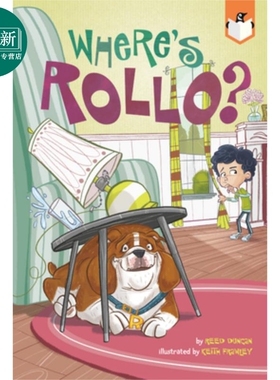 Where's Rollo?兰登桥梁小读本：牛头狗罗洛1英文原版儿童文学