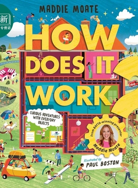 它是如何工作的 How Does it Work 英文原版 儿童科普读物 知识百科绘本 科学原理图解 进口童书 精装 6岁以上 又日新