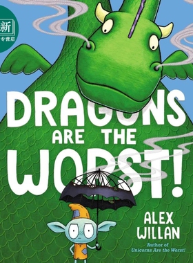 Alex Willan Dragons Are the Worst! 龙是坏坏的 英文原版 进口图书 儿童绘本 故事图画书 搞笑幽默 又日新