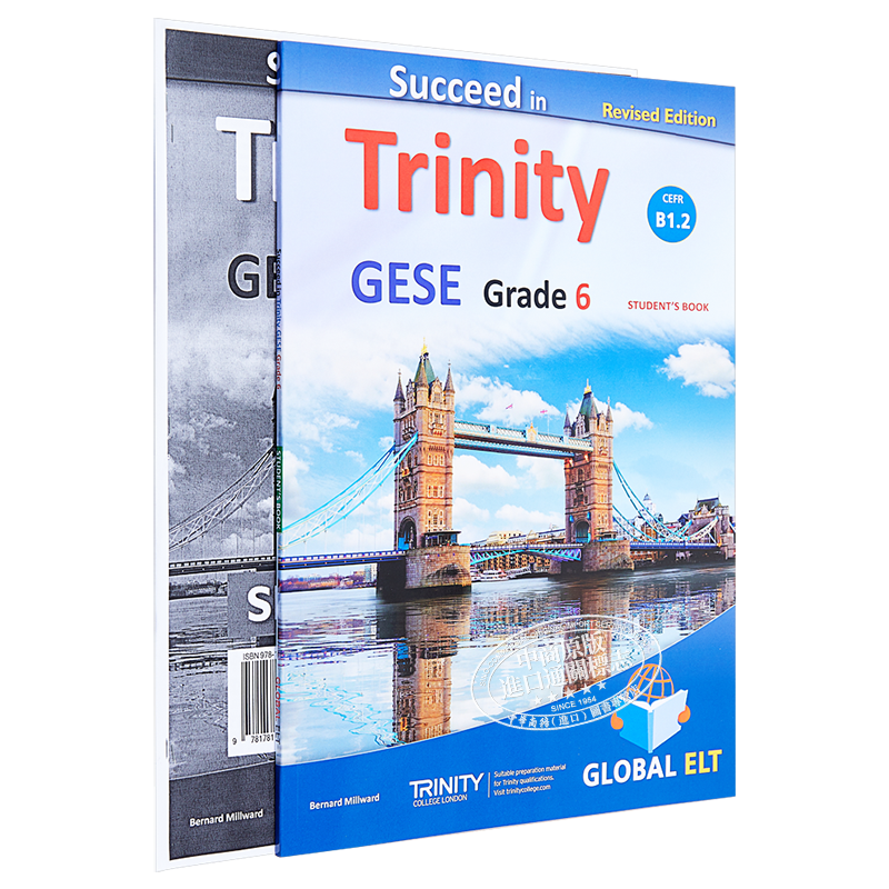 Global ELT Succeed in Trinity-GESE-Grade 6 CEFR B1.2 三一口语等级考试六级自学套装 少儿英语 12岁以上