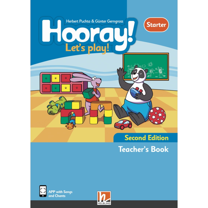 黑布林儿童英语课程入门级 教师书 Hooray! Lets Play! 2nd Ed. Starter Teachers Book 英文原版 进口教辅参考书 又日新