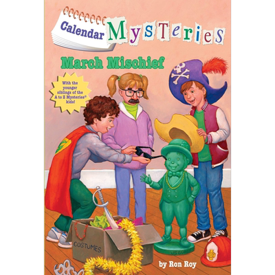 月份的秘密 3月的恶作剧 Calendar Mysteries 3 March Mischief 儿童故事插画章节书 7~12岁 英文原版小初文学 又日新