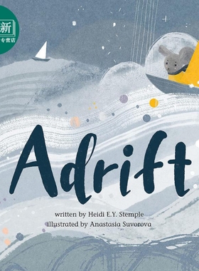 Anastasia Suvorova Adrift 随波逐流 英文原版 进口图书 儿童绘本 动物故事图画书 精装精美绘本 又日新