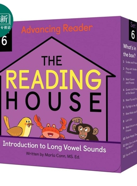The Reading House Set 6 Intro Long Vowel 阅读小房子6级 英文原版 儿童绘本 分级阅读 Marla Conn 4-8岁 又日新