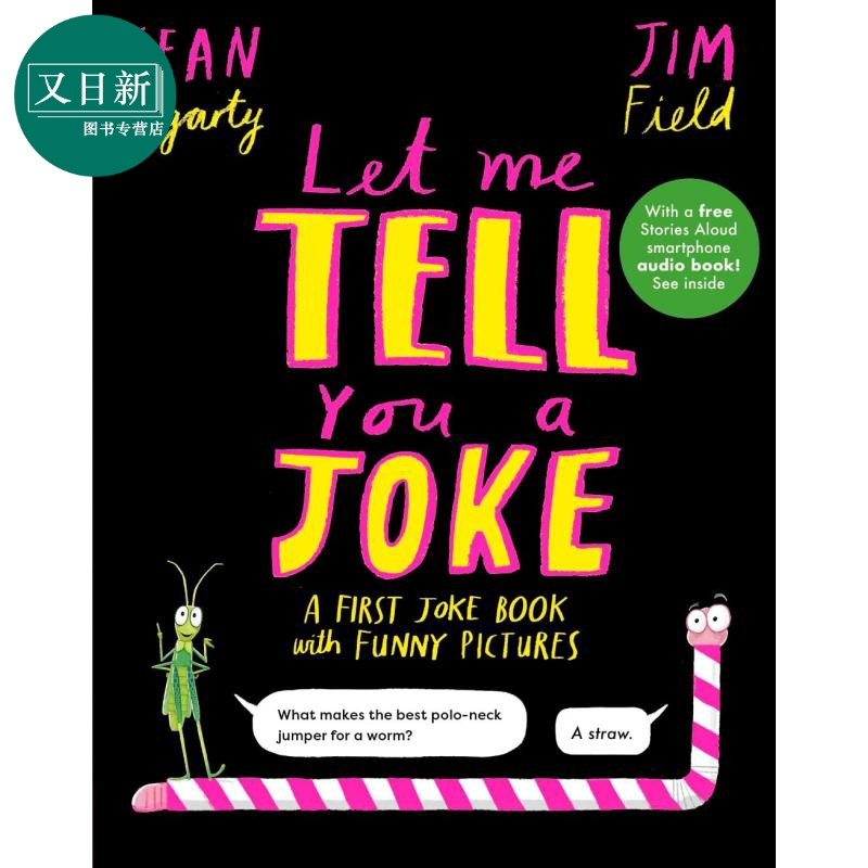 我来给你讲个笑话Let Me Tell You a Joke 英文原版 动物笑话图画书 50个令人捧腹大笑的笑话配以搞笑的图片 精装 又日新