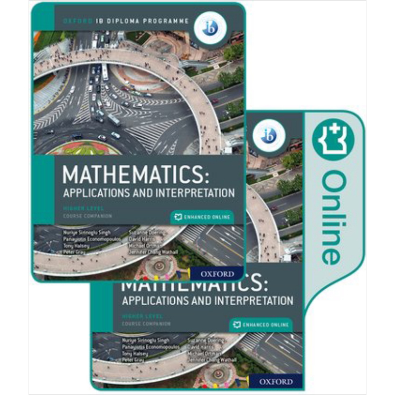 Oxford Ib Diploma Programme Mathematics牛津IB文凭课程数学 应用和解释 标准水平 纸质书+加强在线课程