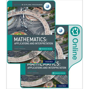 Oxford Ib Diploma Programme Mathematics牛津IB文凭课程数学 应用和解释 标准水平 纸质书+加强在线课程