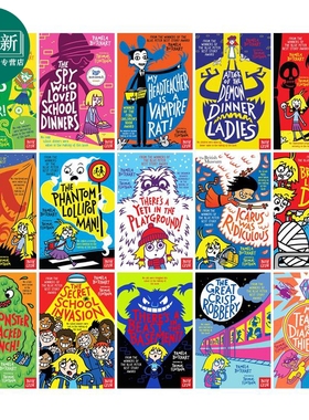 伊兹和朋友们1-15 Izzy and Friends 英文原版 儿童文学 爆笑小学生活故事 幽默小说 外星宝宝抓走了我的老师 又日新