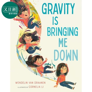 英文原版 科普图画书 Cornelia 进口精品绘本 儿童绘本故事书 精装 趣事 Bringing Down 重力 又日新 Gravity