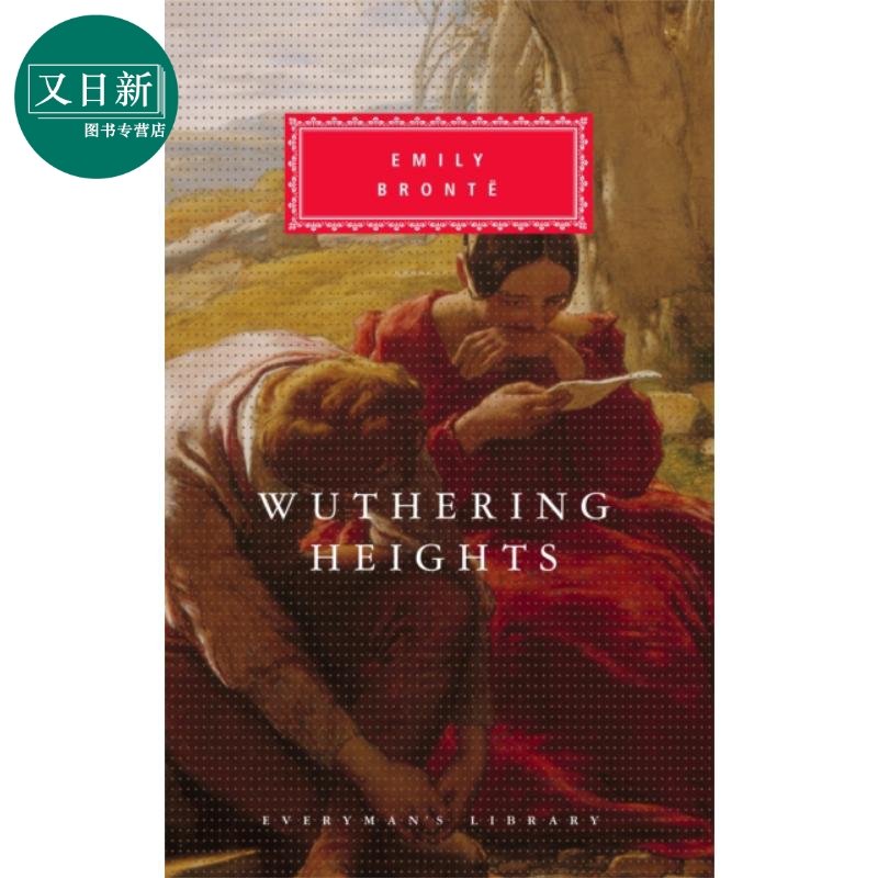 人人文库系列 呼啸山庄 艾米莉勃朗特 Everyman Library Classics Wuthering Heights 英文原版 Emily Bronte 经典文学 又日?