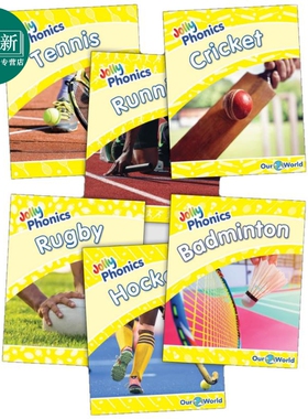 Jolly Phonics Readers Level 2 Our World 快乐自然拼读读物2级 我们的世界 手写体英式英语版 英文原版幼儿教辅 又日新