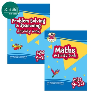 for Maths 英国CGP原版 Reasoning Ages Activity 五年级数学活动书2册 Problem New Year 又日新 Solving Book