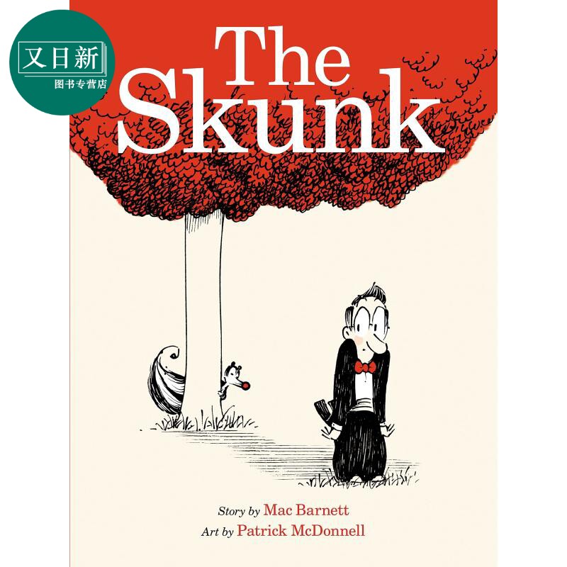 patrick mcdonnel the skunk 臭鼬 英文原版儿童精品绘本 动物故事 7