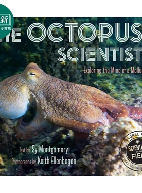 章鱼科学家 The Octopus Scientists 英文原版进口 儿童科普读物 自然科学探索知识 Scientists in the Field 又日新