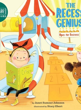 课间小天才1 Recess Genius 1 英文原版 儿童绘本故事 亲子读物 图画故事书 进口童书 4-7岁 Open for Business 又日新