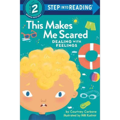 Step into Reading Step 2 This Makes Me Scared 兰登阅读进阶2：学会处理情绪：这样会让我害怕 英文原版 儿童绘本 又日新