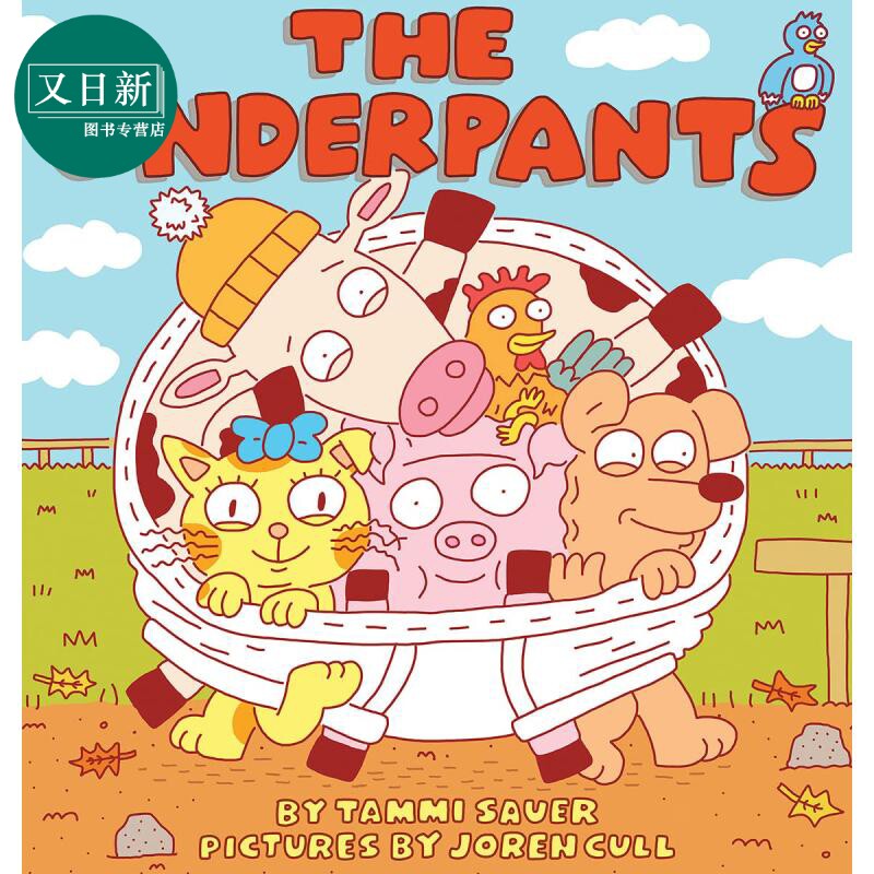 Joren Cull The Underpants 只穿内衣的动物 英文原版 进口图书 又日新
