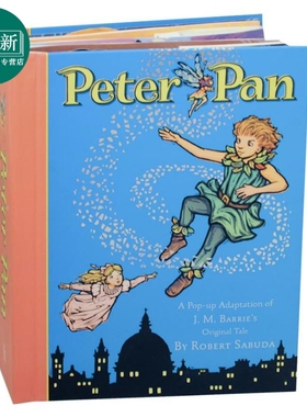 小飞侠彼得潘立体书 Peter Pan 英文原版 童书 又日新