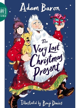 迟来的圣诞礼物 Adam Baron The Very Last Christmas Present 英文原版 儿童文学 章节故事书 进口童书精装 7岁+ 又日新