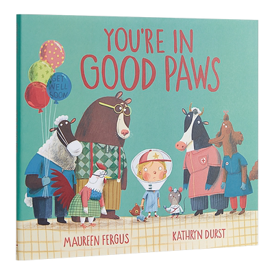 Kathryn Durst：你有好好的爪子了 You’re in Good Paws 精品绘本 故事书 幽默搞笑 疯狂动物城 3~6岁 精装 英文原版