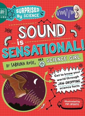 科学的惊喜系列 声音很有感觉 Surprised by Science Sound is Sensation 英文原版 儿童科普读物 进口绘本 精装 又日新