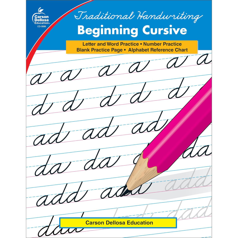 预售 传统手写体 草书入门练习册 2 - 5年级 Traditional Handwriting Beginning Cursive Grades 2 - 5 英文原版 小学 又日新