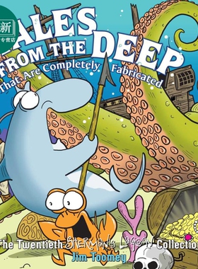 桥梁漫画 海中笑潭2 Tales From The Deep That Are Completely Fabricated 英文原版 幽默笑话漫画 青少年读物 又日新
