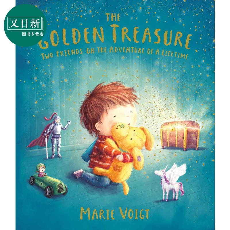 Marie Voigt：Golden Treasure: Two friends on the adventure of a lifetime 黄金宝藏 英文原版 精品绘本 儿童故事 又日新