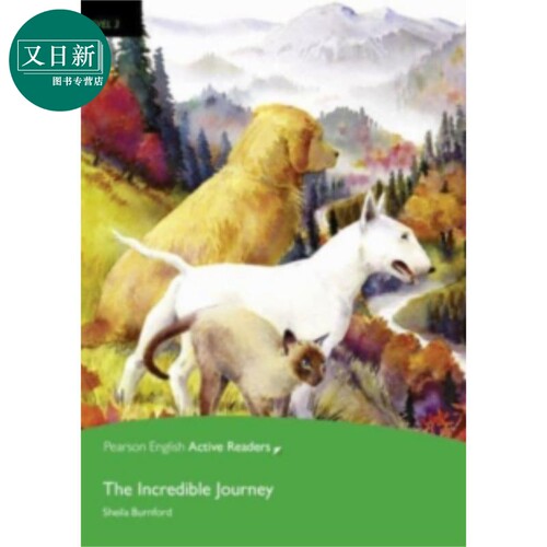 Pearson English active 奇妙之旅The Incredible Journey培生英语分级读物3级 初中-高中 蓝思值620L中心词1200 又日新